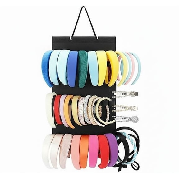 Convenience Hanging Headband Holder For Women,Felt Headband Organizer Headband Storage Holder Organizer For Headband