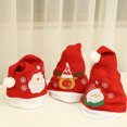 thumbnail image 3 of Inteprter Sombrero de Navidad Accesorios Suministros para fiestas Adorable Festival Tocados Disfraz Sombreros Año Nuevo Navidad Santa Caps Adorno de Kits de decoración para fiestas Alce Inteprter HA069652-03, 3 of 6