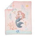 thumbnail image 3 of Bedtime Originals Disney Baby The Little Mermaid 3-Piece Baby Crib Bedding Set, 3 of 9