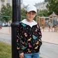 thumbnail image 4 of FUIALDOLG Zip Up Hoodie for Boys Adorable Dinosaur Print Casual Long Sleeve Jacket Boys Lightweight Sweatshirt with Pockets, Size S, 4 of 7