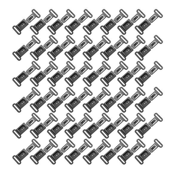 Masteelf 100Pcs Plastic Breakaway Buckles for Lanyards and Rope Connections