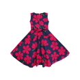 thumbnail image 5 of 2 Pecs Girls Dress Sunhat Bow Tie Flower Summer Beach Kids Clothing 4-5, 5 of 6
