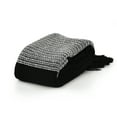 thumbnail image 2 of Ox Bay Black/White Tartan Plaid Cotton Throw Blanket, 50" x 60", 2 of 12