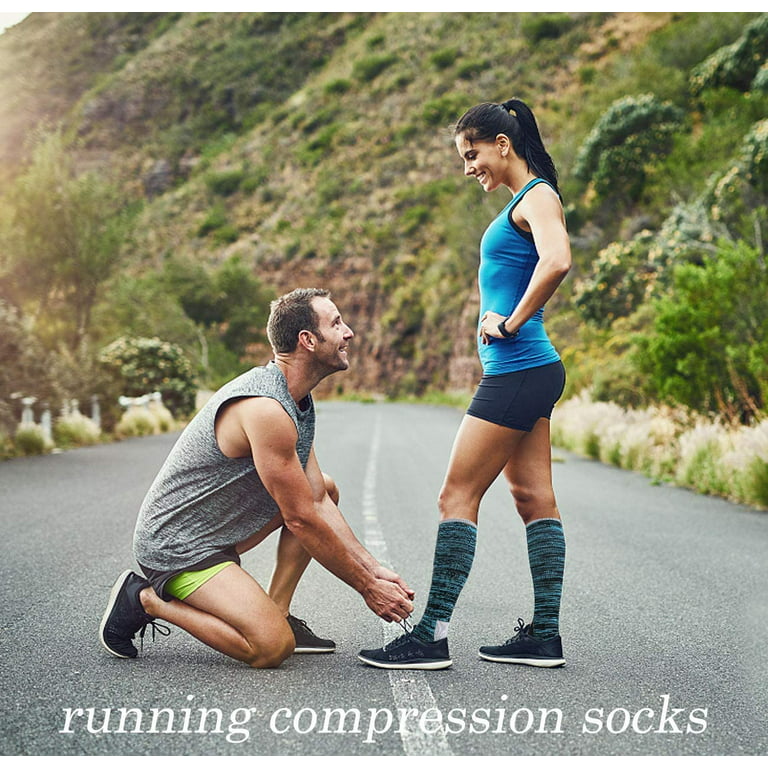 Graduated Medical Compression Socks for Women&Men 20-30mmhg Knee High Socks  