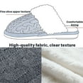 thumbnail image 3 of BERANMEY Comfy Slippers for Women Fuzzy House Shoes with Memory Foam, Warm Faux Fur Lining & Non-Slip Sole for Indoor Outdoor Bedroom and Bathroom, 3 of 8