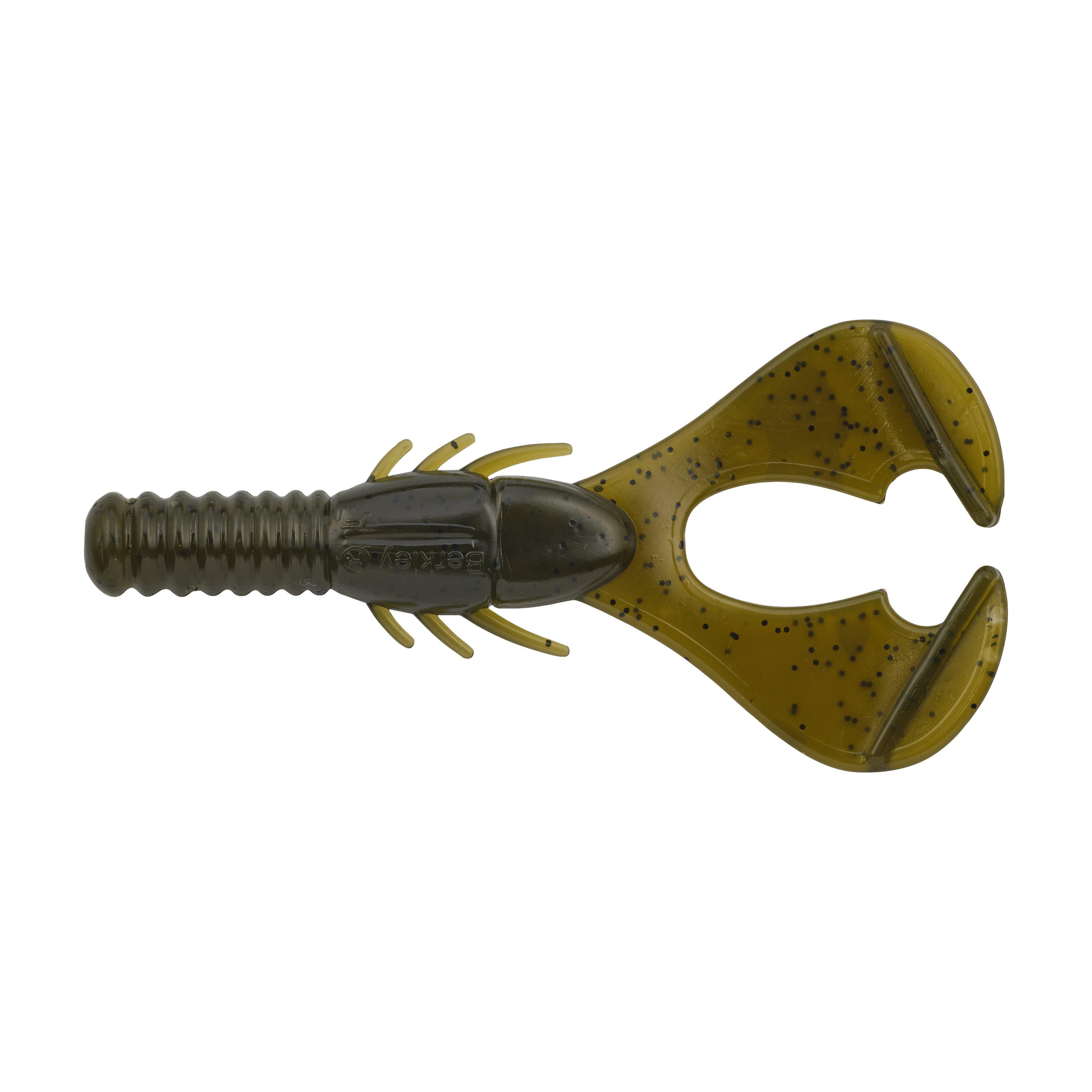 Berkley PowerBait® Shape 108, 3.5 in, Green Pumpkin