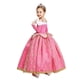 thumbnail image 3 of Disney disfraz de princesa Aurora para niños y niñas, traje de fiesta de cumpleaños de lujo con apliques, vestido de baile, disfraz de Halloween, 3 of 5