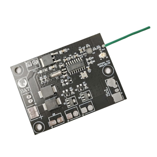 Placa De Circuito De La Lámpara 6/7.4/11.1V sincrónico inalámbrico lámpara intermitente placa de circuito Solar portátil Ehuebsd Para estrenar
