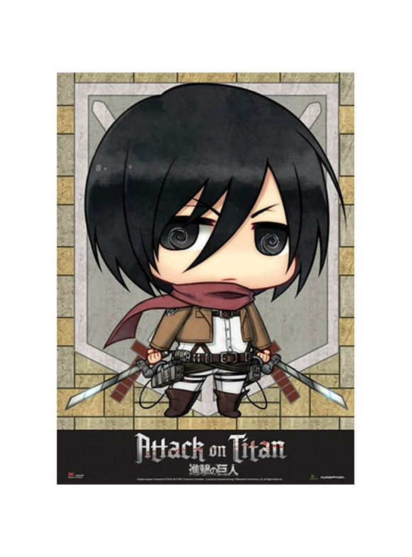 Attack On Titan Anime Posters In Posters Walmart Com