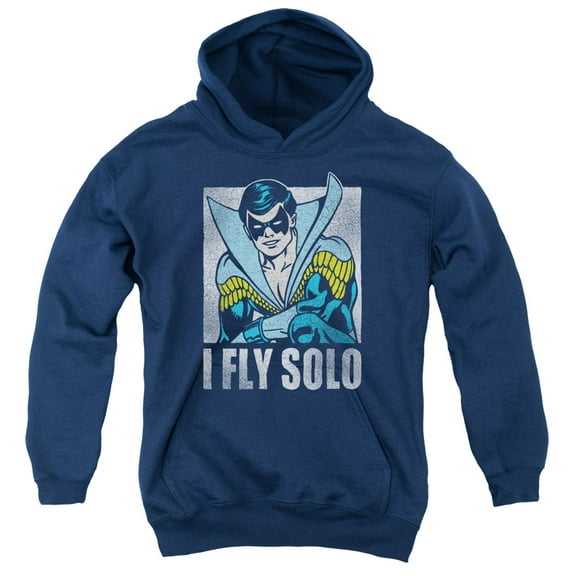 Dc - Fly Solo - Youth Hooded Sweatshirt - Medium