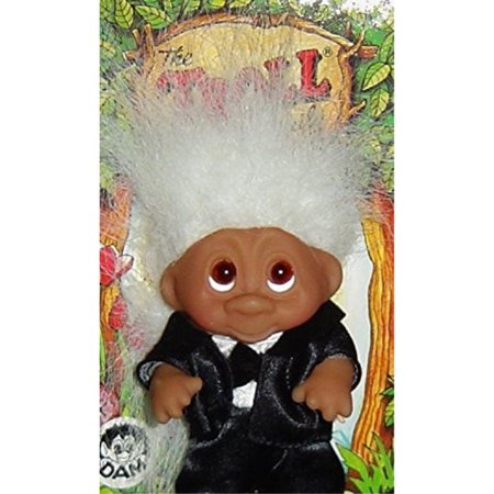 Dam Wedding Groom Troll Doll 3 New Wedding Party Groom White