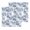 Blue, variant on Watercolor Forest Colorful Kitchen Dish Towels for Drying Dishes Set of 3, Abstract Art Modern Trees Waffle Weave Microfiber Hand Tea Bathroom Towels Quick Dry & Absorbent Towel 12x12