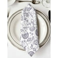 thumbnail image 2 of nqOlkjepod Farmhouse Spring Cloth Napkins Set of 8 Reusable Dinner Napkins, Light Purple Fruit Plant Leaf Flower Cocktail Napkin Washable Table Napkins for Wedding/Holiday Party/Baby Shower 20"x20", 2 of 8