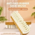 thumbnail image 3 of Rubber Shoe Brush, 2-in-1 Soft Suede Brush and Eraser, Multifunctional Suede Cleaner for Sneakers Leather Boot Care, Gentle Shoe Cleaning Tool, 3 of 7