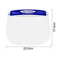 thumbnail image 4 of Wancir 3PC KIDS Face Shield Direct Splash Protection Eyes and Face Clear Cover With Front Sponge and Elastic Band Full Face Windproof Dustproof 9.8 in x 6.7 in, 4 of 7