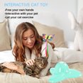 thumbnail image 5 of Juguetes para gatos, divertidos deportes, juguetes giratorios para gatitos con aleteo eléctrico, rompecabezas para gatos con mariposas, 5 of 5