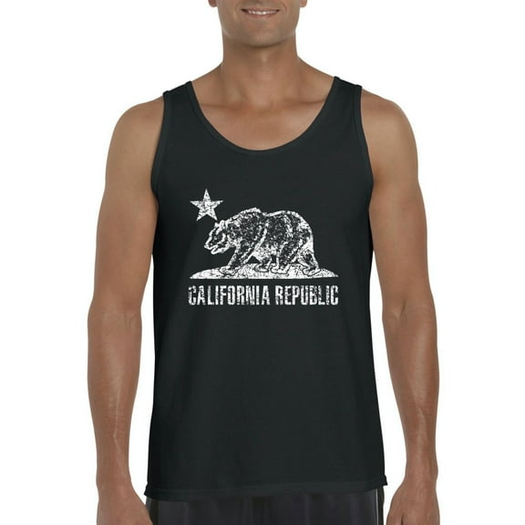Normal is Boring - Men's Tank Top for Men, up to Men Size 3XL - California Bear