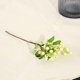 thumbnail image 4 of Injueey 6 piezas de selecciones de decoración artificial fáciles 6x decoración navideña con selecciones de frutas artificiales para coronas Flores artificiales polvo blanco, 4 of 6
