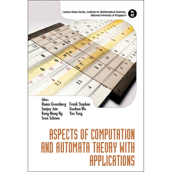 Aspects of Computation and Automata Theory with Applications, (Hardcover)