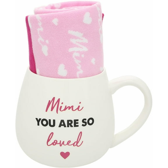 Pavilion Gift Company - Mimi - 15.5 oz Mug and Sock Set