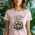 thumbnail image 5 of Luke 2:11 Nativity Scene Shirt – For Unto You Is Born This Day a Savior, CarolinaBlue, Size 4XL, 5 of 6