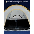 thumbnail image 4 of Truck Bed Tent with Awning - Waterproof Pickup Camping Shelter for 6.5 FT and 8.2 FT Truck Beds, 4 of 7