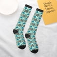 thumbnail image 6 of Bingfone Compression Socks for Women and Men Long Socks for Running Athletic Cycling Nurse-Turtles And Seahorses, 6 of 8