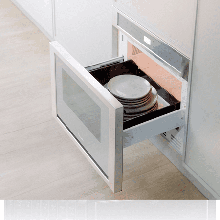 Thermador - MicroDrawer 1.2 Cu. Ft. Built-In Microwave Drawer - Stainless steel