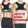 thumbnail image 2 of Posture Corrector for Men and Women Adjustable Upper Back Brace Straightener for Clavicle Support and Providing Pain Relief from Neck Back and Shoulder (Universal), 2 of 7