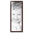 thumbnail image 2 of ArtToFrames 14" x 38" Walnut Picture Frame, 14x38 inch Brown Wood Poster Frame (WOM-4106), 2 of 8