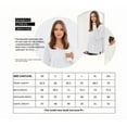 thumbnail image 4 of Aiyino Women's Casual Lightweight V Neck Batwing Sleeve Knit Top Loose Pullover Sweater Tops,Christmas Red S, 4 of 4