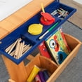 thumbnail image 5 of KidKraft Wooden Art Table with Drying Rack & Storage Bins, Natural, 5 of 8