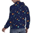 thumbnail image 6 of Cauagu Space Galaxy for Men's Pullover Hooded Sweatshirt Athletic Casual Hoodie Aautumn Hoodie Sweatshirt for Men Pullover Casual Hooded Sweatshirt-4X-Large, 6 of 7