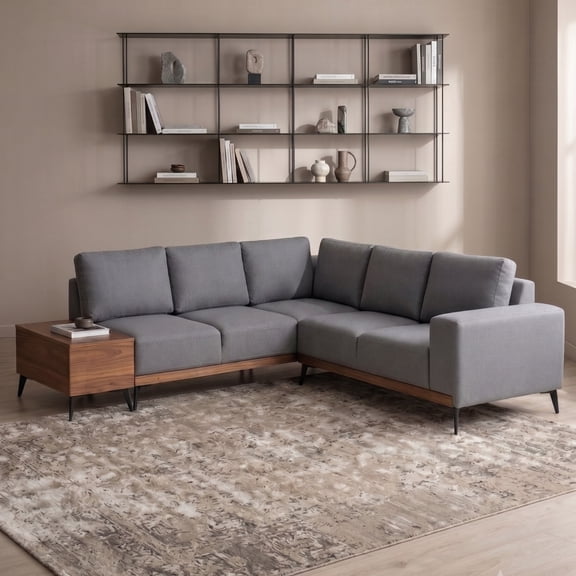 Sala Esquinera Easy Living Maya Gris Oxford