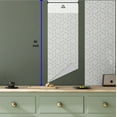 thumbnail image 6 of Ambesonne Abstract Peel & Stick Wallpaper for Home, Geometric Modern Trellis, 13"x36", Sand Brown White, 6 of 6