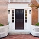 thumbnail image 4 of Aplique de Pared Exterior GLOBE Electric 44802 de 1 Luz en Negro Mate, 4 of 8