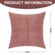 thumbnail image 2 of fundas de almohada de gamuza sintética decorativas plisadas para sofá cama, funda de cojín cuadrada de color sólido suave (45 x 45 cm, multicolor), 2 of 5