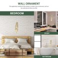 thumbnail image 3 of 1Pc Leaf Modeling Candlestick Wall Hanging Candle Stand Chic Wall Adorn Golden, 3 of 6