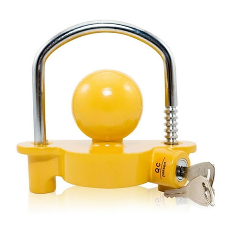 Heavy Duty Trailer Hook Lock Coupler Lock for Trailer Motorhome Travel Trailer Accessories
