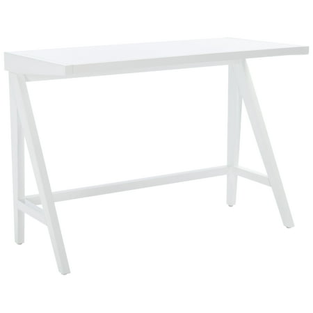 UPC: 0195058089128 | SAFAVIEH Ripley Solid Classic Modern Glam Writing Desk White