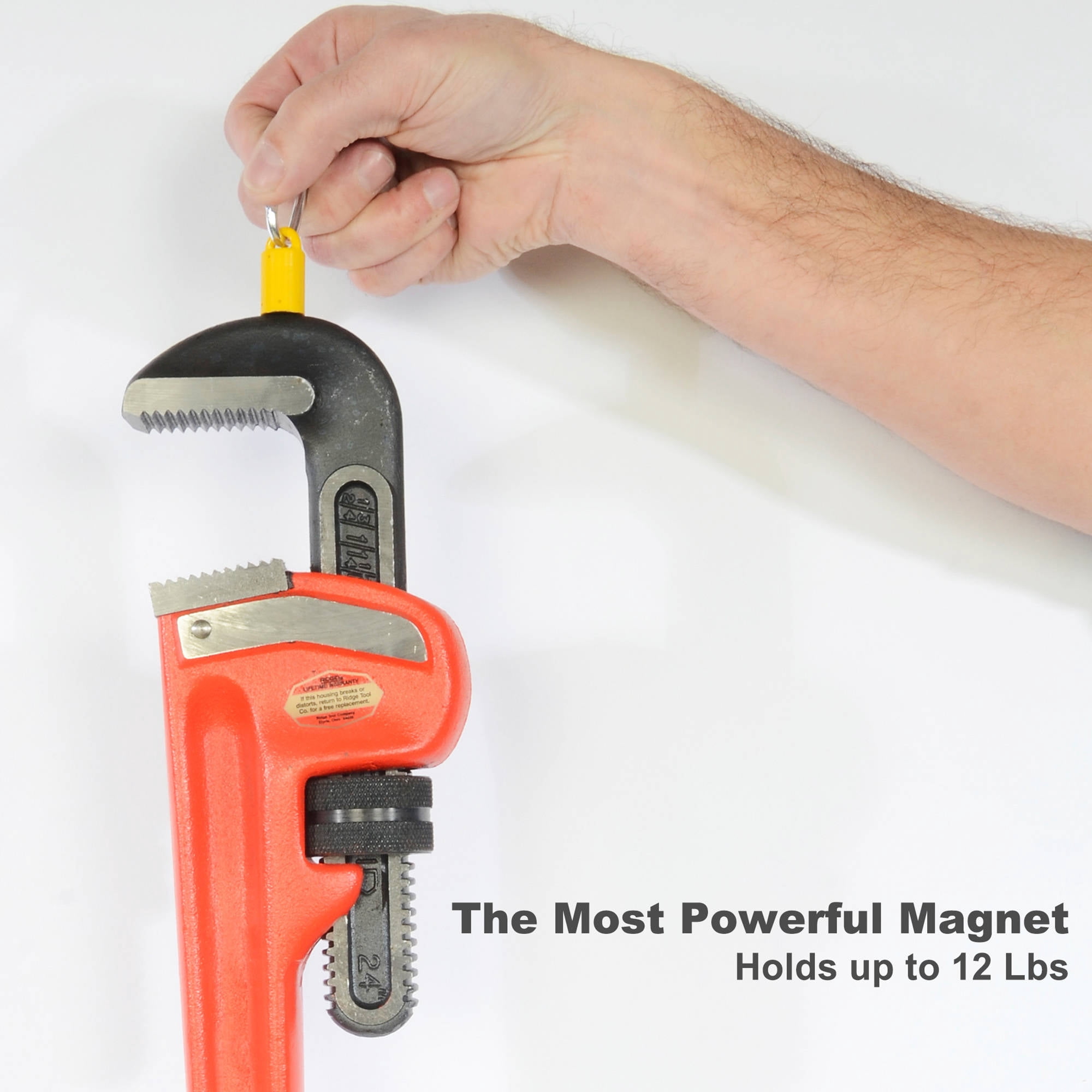 MagnetPal 3 Pack of Magnets - Gray
