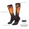 thumbnail image 4 of Balery Tree Hollow Meditating Giraffe Calcetines novedosos Calcetines deportivos Calcetines hasta la rodilla Calcetines de algodón Calcetines originales y geniales, 4 of 6