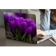 thumbnail image 4 of KSK KAISHEK Hard Protective Shell Case Cover Only for 2015/2014/2013/end 2012 Released Old MacBook Pro 13 inchs with + Black Keyboard Cover Model: A1425 & A1502 Purple series 0162, 4 of 5