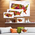 thumbnail image 4 of Design Art - United States Map in Colors, 4 of 4