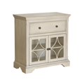 thumbnail image 1 of HomeFare Console Deux Portes en Bois Blanc Cassé, 1 of 11