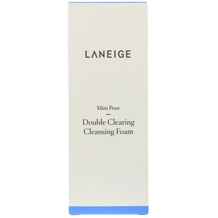 Laneige  Mini Pore  Double Clearing Cleansing Foam  150 (Best Double Cleansing Products)