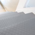 thumbnail image 2 of Rubber-Cal "Coin-Grip" Metallic Step Mats - 2.5mm x 36"x 10" - Silver (6pack), 2 of 12