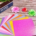 thumbnail image 2 of Phenofice 100pcs Double Sided Glitter Origami Paper For Diy Crafts For Paper Crane Folding Art Projects Safe Material, 2 of 8