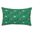 thumbnail image 1 of Balery Duck Mallard Flying Pose Funda de Cojín Estampada, Regalos para Mujeres, Regalos de Amor para Ella, Regalos para Novia o Esposa, Funda de Almohada-14"x20", 1 of 6