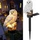 thumbnail image 1 of Luces solares para jardín, resina decorativa para exteriores, búho, luces LED solares con estaca para jardín, césped, camino, decoraciones de patio Fokelyi WRHS-22, 1 of 7